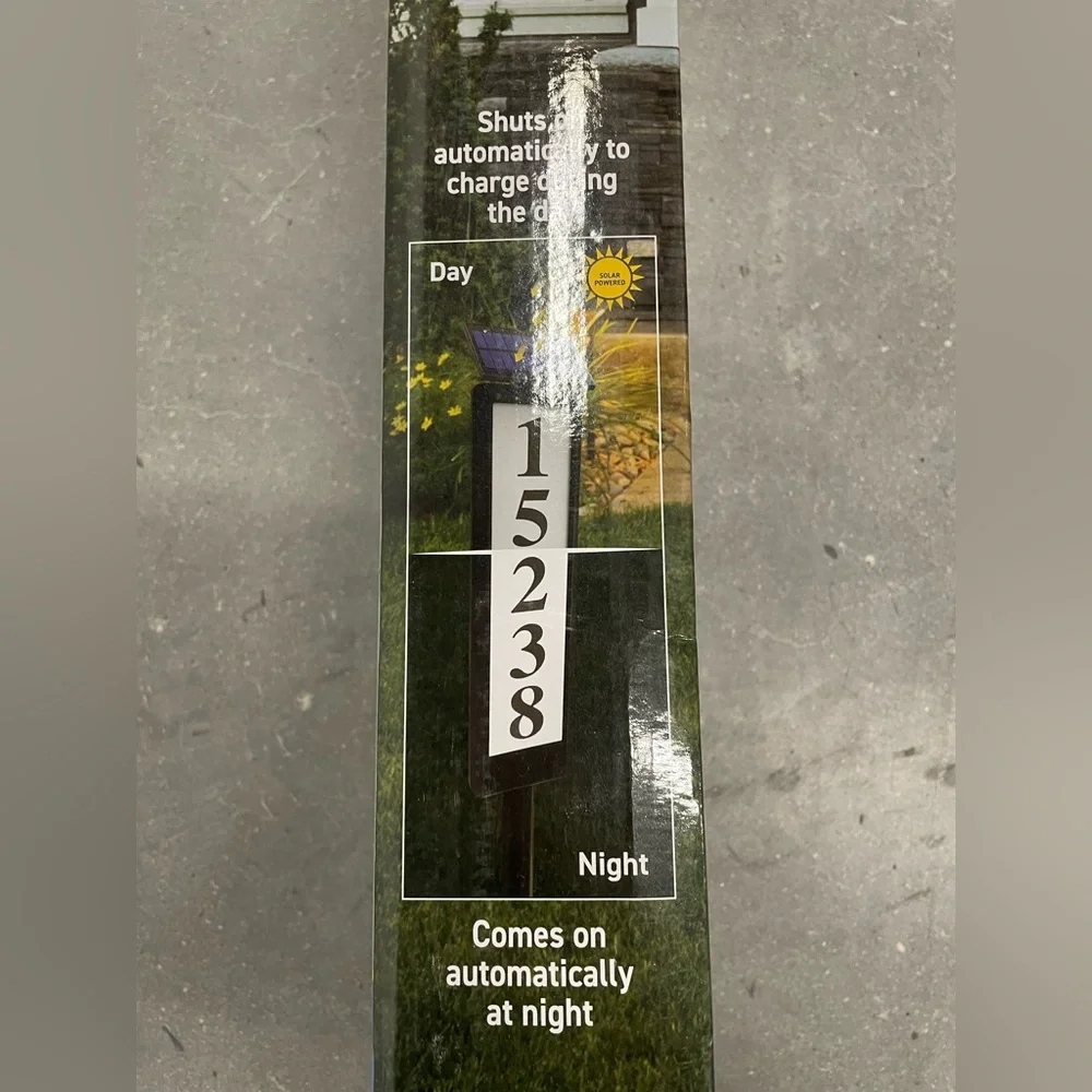 Solar Powered Address Light - Picture 5 of 5
